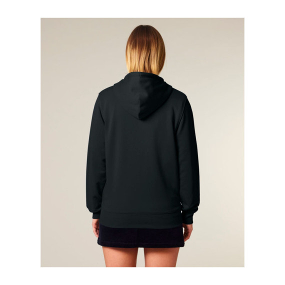 Connector 2.0 unisex medium fit mikina na zip s ka