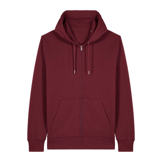 Connector 2.0 unisex medium fit mikina na zip s ka