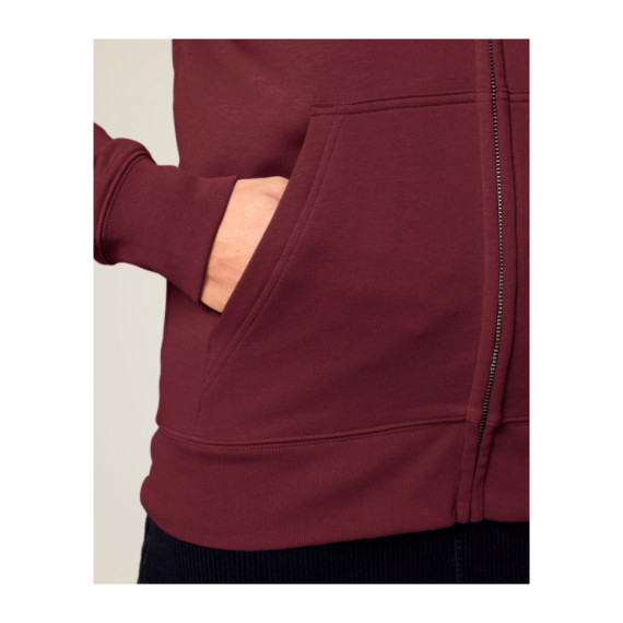 Connector 2.0 unisex medium fit mikina na zip s ka