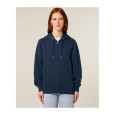 Connector 2.0 unisex medium fit mikina na zip s ka