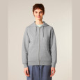 Connector 2.0 unisex medium fit mikina na zip s ka