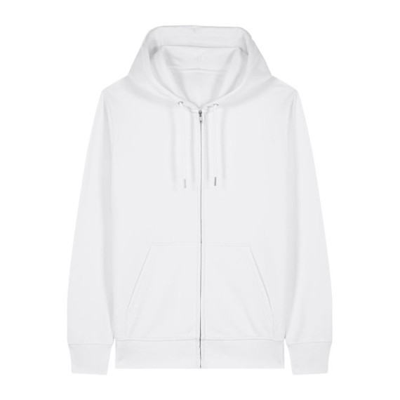 Connector 2.0 unisex medium fit mikina na zip s ka