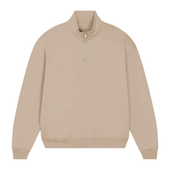 Miller Dry unisex boxy mikina se čtvrtinovým zipem