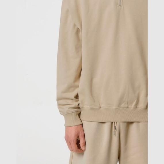 Miller Dry unisex boxy mikina se čtvrtinovým zipem