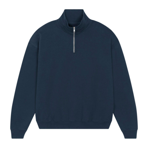 Miller Dry unisex boxy mikina se čtvrtinovým zipem