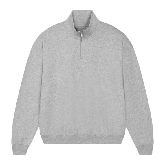 Miller Dry unisex boxy mikina se čtvrtinovým zipem