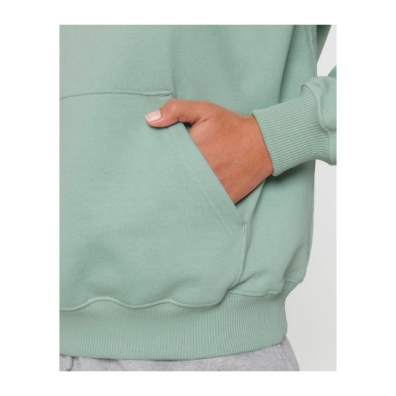 Cooper Dry unisex boxy mikina s kapucí