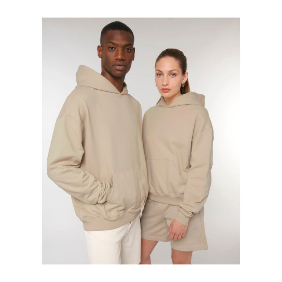 Cooper Dry unisex boxy mikina s kapucí