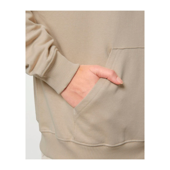 Cooper Dry unisex boxy mikina s kapucí