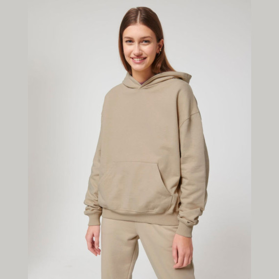 Cooper Dry unisex boxy mikina s kapucí
