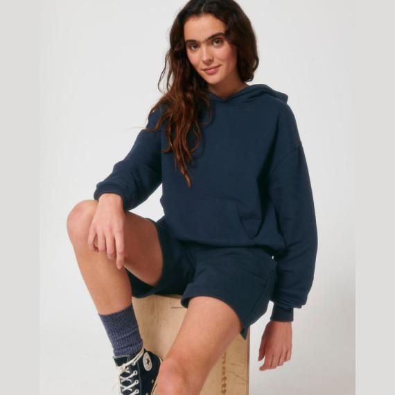 Cooper Dry unisex boxy mikina s kapucí