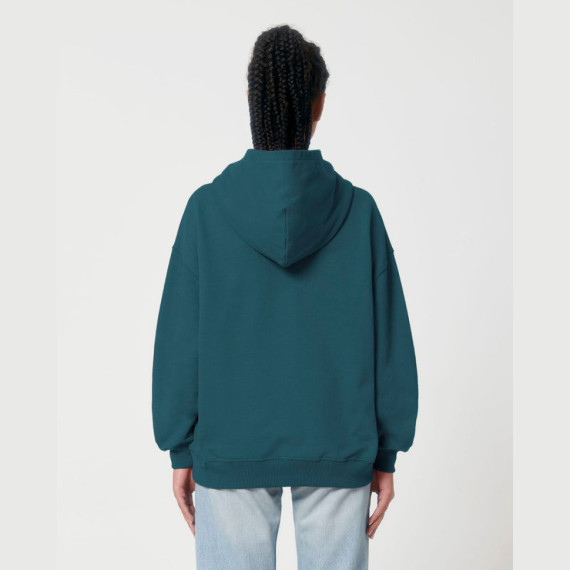 Cooper Dry unisex boxy mikina s kapucí