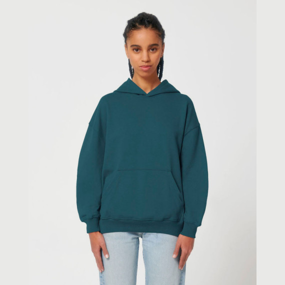 Cooper Dry unisex boxy mikina s kapucí