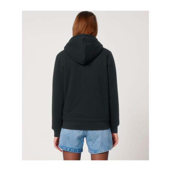 Hygger Sherpa unisex podšitá mikina na zip s kapuc