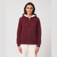 Hygger Sherpa unisex podšitá mikina na zip s kapuc