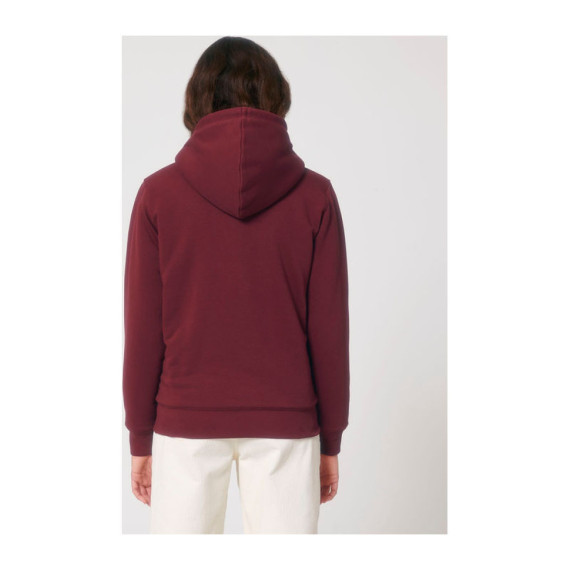 Hygger Sherpa unisex podšitá mikina na zip s kapuc