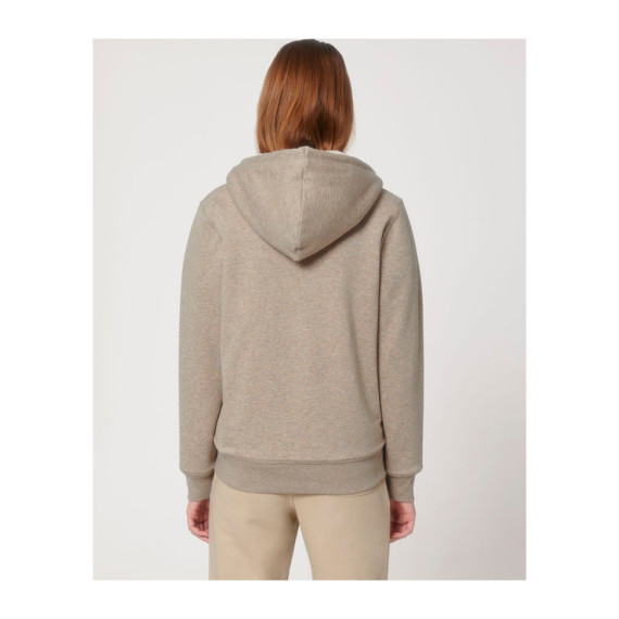 Hygger Sherpa unisex podšitá mikina na zip s kapuc