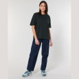 Blaster unisex oversized tričko s vysokým výstřihe