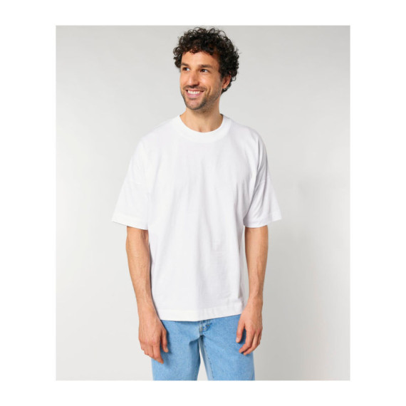 Blaster unisex oversized tričko s vysokým výstřihe