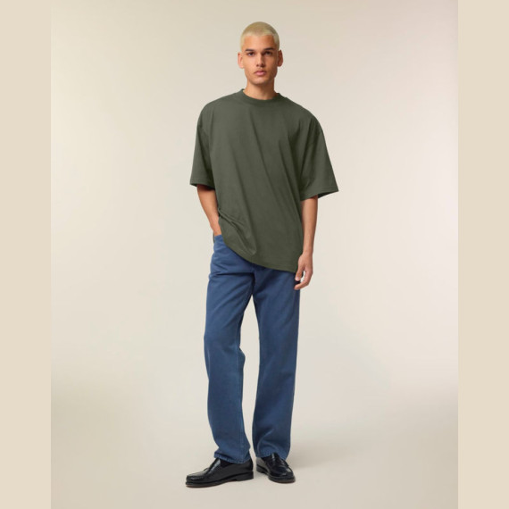 Blaster 2.0 unisex oversized tričko s vysokým výst