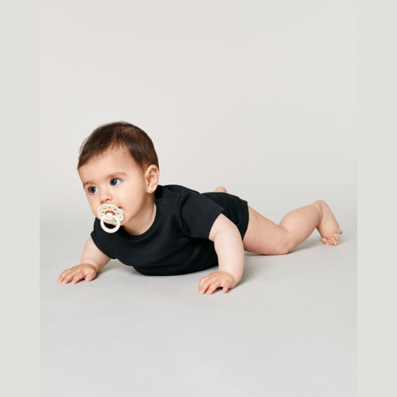 The babies' body s krátkým rukávem