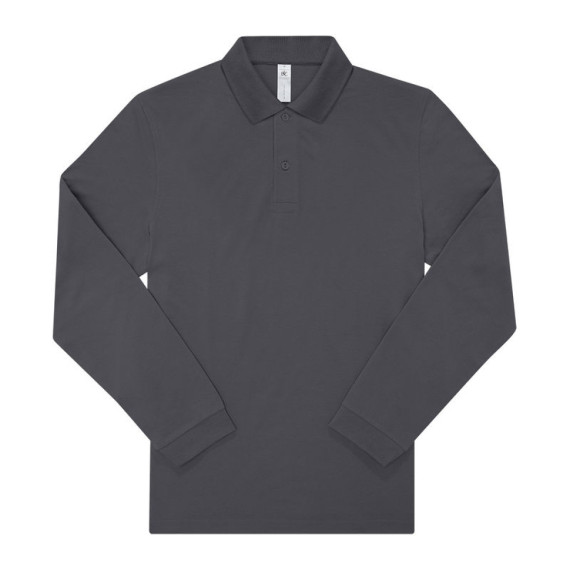 B&C My Polo 180 pánská polokošile s dlouhým rukáve