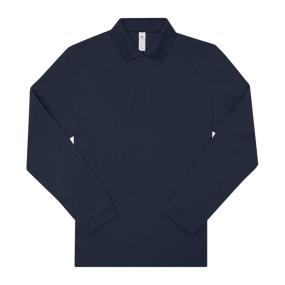 B&C My Polo 180 pánská polokošile s dlouhým rukáve