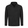 Unisex fleecový pulovr s polovičním zipem Classic