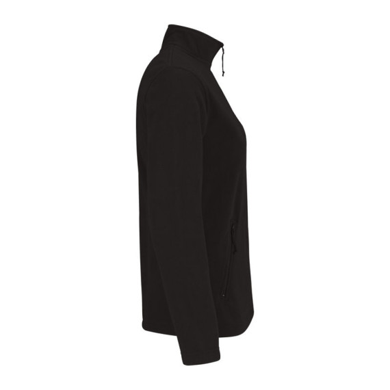B&C dámská mikina z mikrofleecu na zip