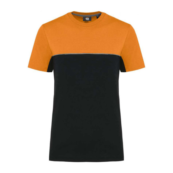 Unisex ekologické dvoubarevné tričko s krátkým ruk
