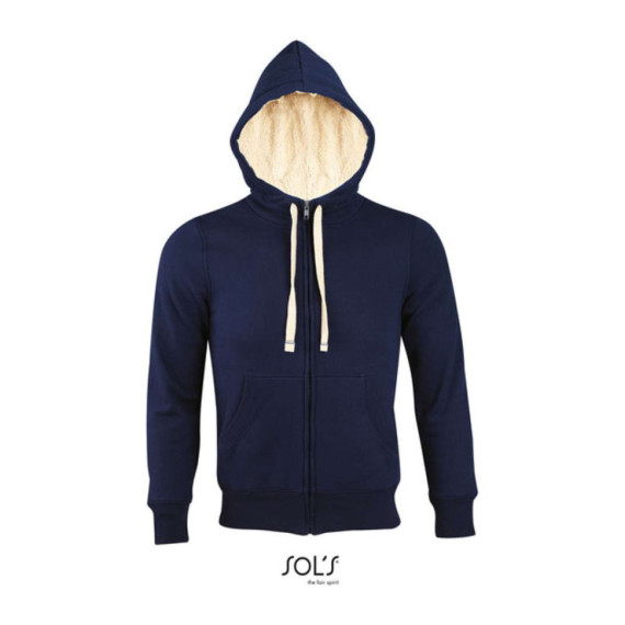 SOL'S Sherpa unisex bunda na zip s podšívkou