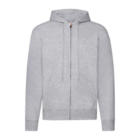 Klasická pánská mikina s kapucí a celým zipem