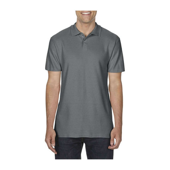 SOFTSTYLE® POLO PRO DOSPĚLÉ S DVOJITÝM PIQUÉ