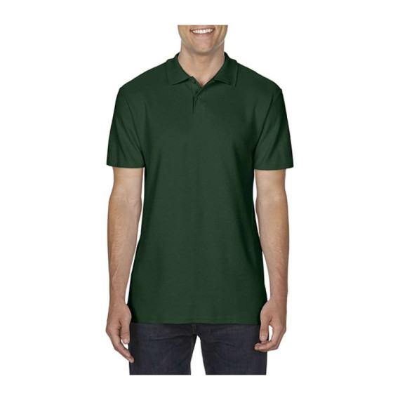 SOFTSTYLE® POLO PRO DOSPĚLÉ S DVOJITÝM PIQUÉ