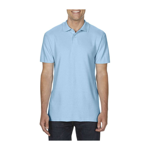 SOFTSTYLE® POLO PRO DOSPĚLÉ S DVOJITÝM PIQUÉ