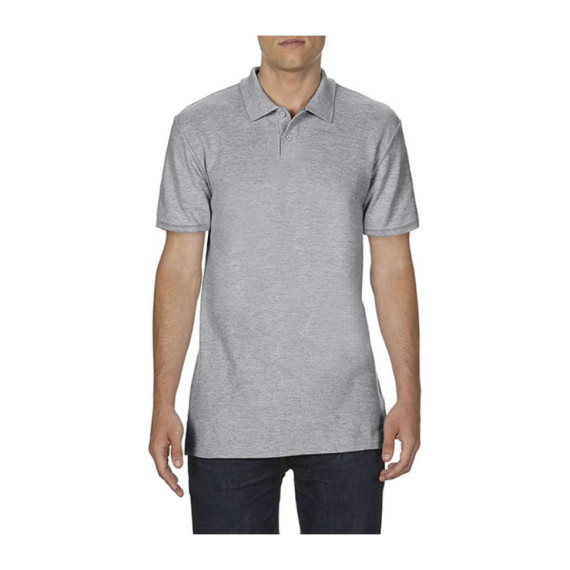 SOFTSTYLE® POLO PRO DOSPĚLÉ S DVOJITÝM PIQUÉ