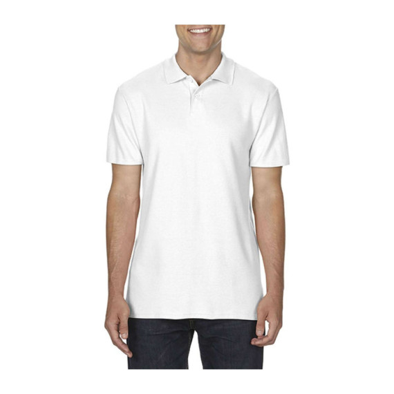 SOFTSTYLE® POLO PRO DOSPĚLÉ S DVOJITÝM PIQUÉ