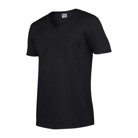 SOFTSTYLE® tričko pro dospělé s véčkovým výstřihem