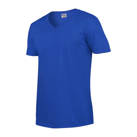 SOFTSTYLE® tričko pro dospělé s véčkovým výstřihem