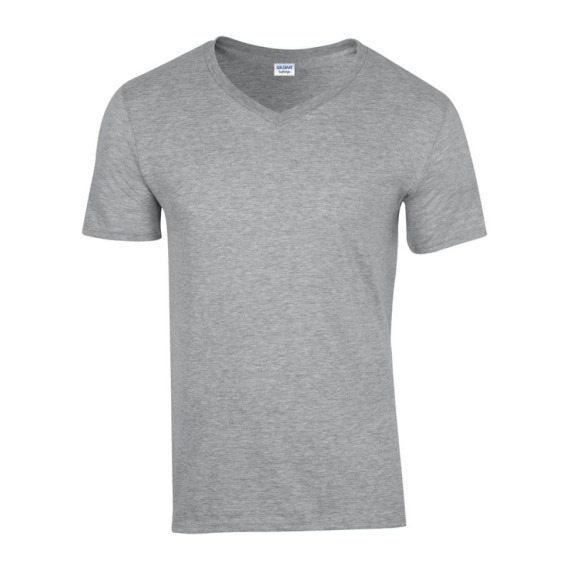 SOFTSTYLE® tričko pro dospělé s véčkovým výstřihem