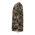 SOL'S Camo pánské tričko s kulatým výstřihem