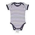 SOL'S Miles Baby proužkované body