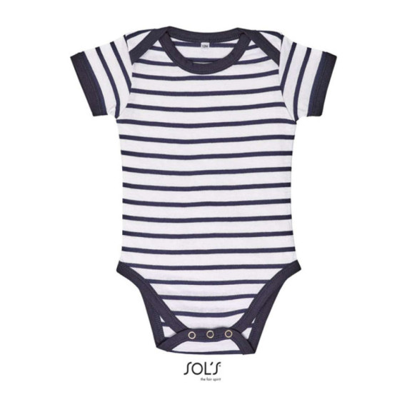 SOL'S Miles Baby proužkované body