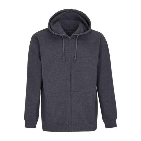 SOL'S Carter unisex mikina na celopropínací zip