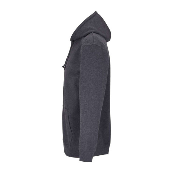 SOL'S Carter unisex mikina na celopropínací zip
