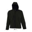 SOL'S Replay Men pánský softshell s kapucí