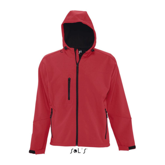 SOL'S Replay Men pánský softshell s kapucí