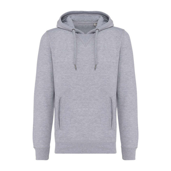 Unisex ekologická mikina s kapucí z francouzského