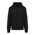 Unisex oversize mikina s kapucí a fleecovou podšív