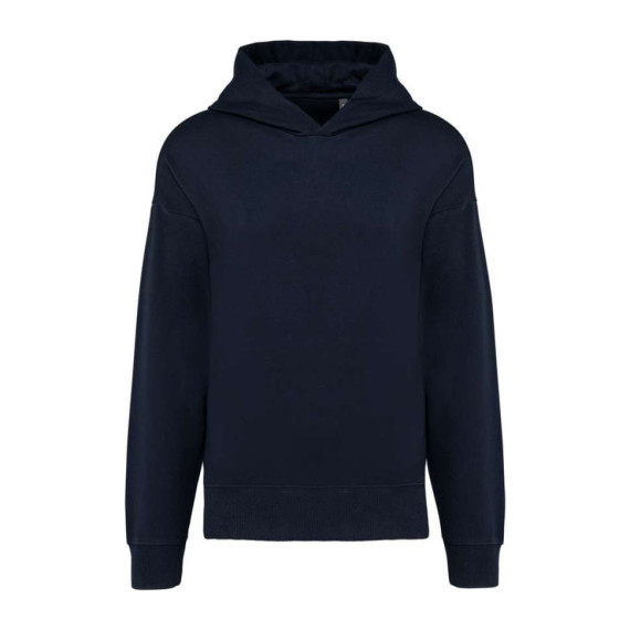 Unisex oversize mikina s kapucí a fleecovou podšív